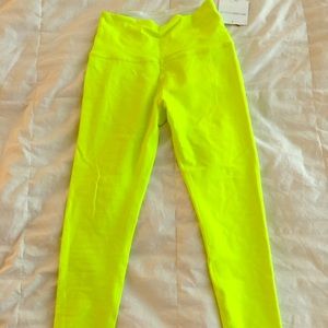 Spacedye Beyond Yoga Neon Leggings